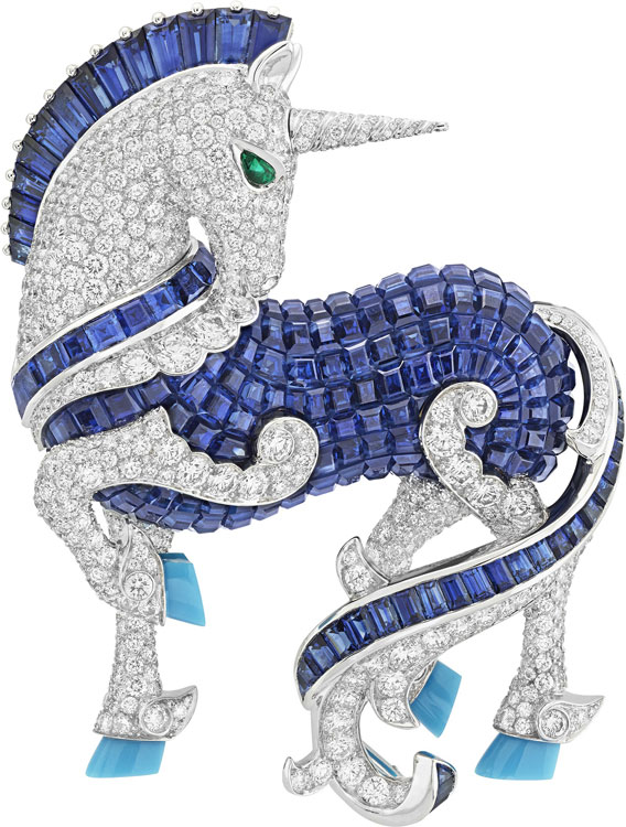 Van Cleef & Arpels unicorn clip 